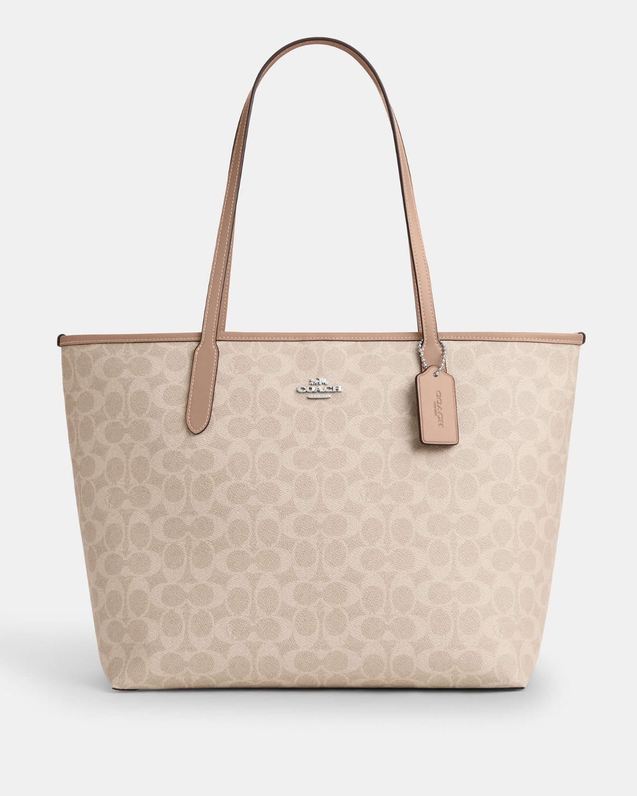 Coach Bolsa Tote City Cream
