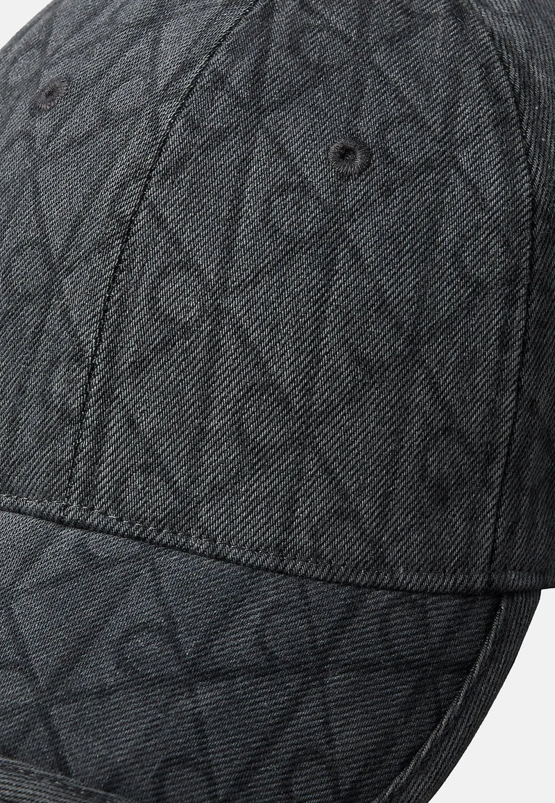 Calvin Klein Chapéu Denim Allover Emblem Cinza