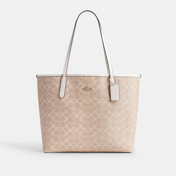 Coach Bolsa Tote City Sand/Taupe