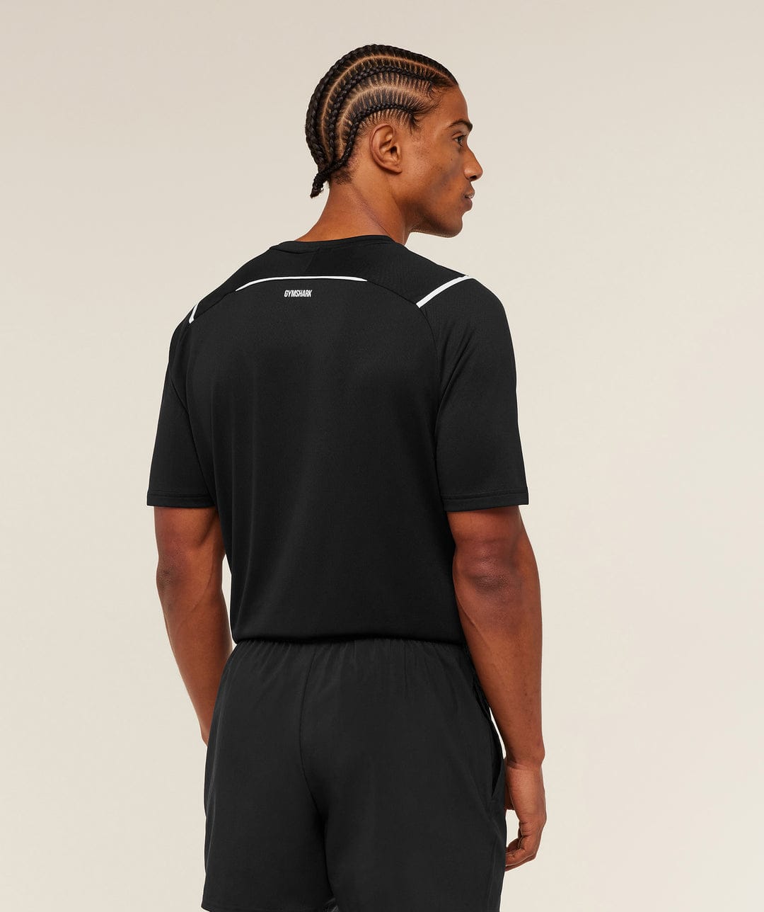 Gymshark T-Shirt Arrival Contrast Preta
