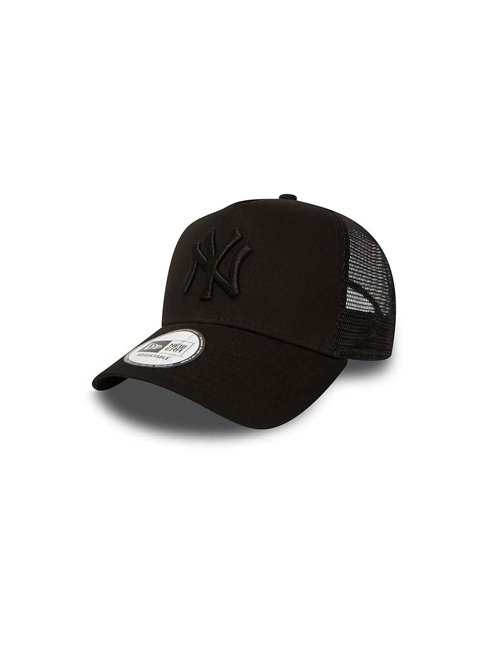 New Era Chapéu New York Yankees Clean A-Frame preto