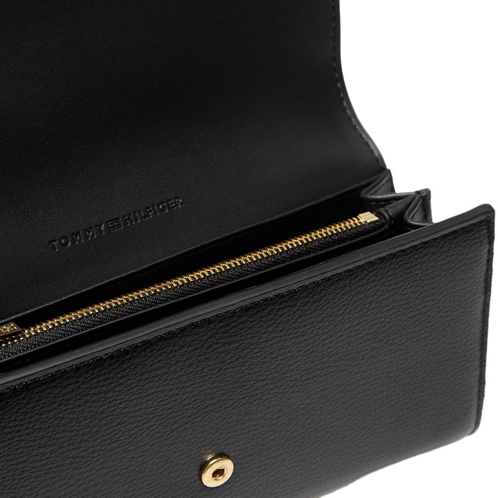 Tommy Hilfiger Carteira Lisa Preta