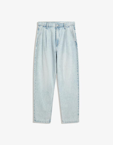 Bershka Calças Jeans De Lavagem Azul