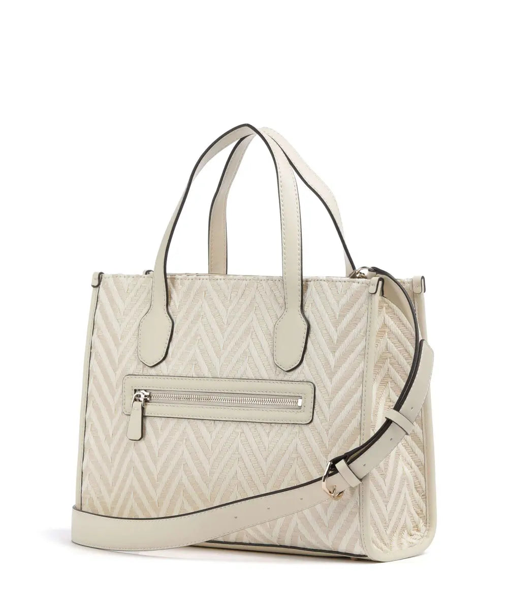 Guess Bolsa De Tecido Creme