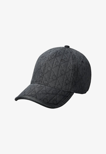 Calvin Klein Chapéu Denim Allover Emblem Cinza