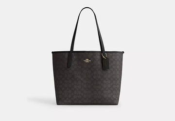 Coach Bolsa Nina Carryall Preta