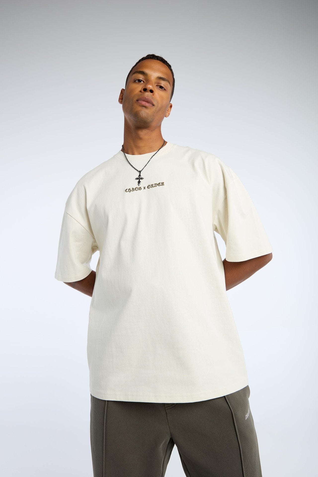 New Yorker T-shirt Oversized De Mensagem