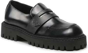 Emporio Armani Mocassim Preta