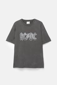 Pull&bear T-shirt Estampado Cinzento