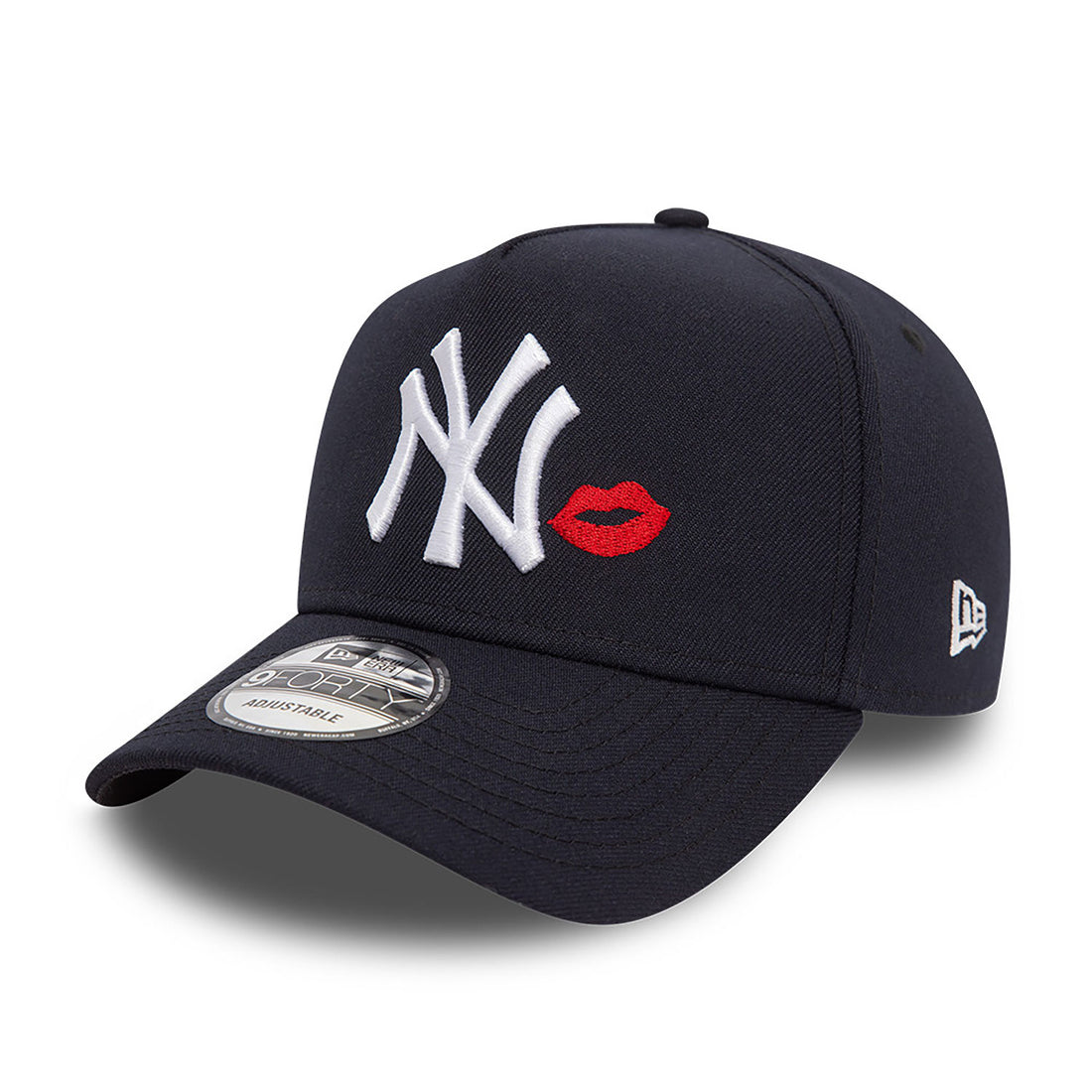 New Era Chapéu New York Yankees Lips Navy 9FORTY