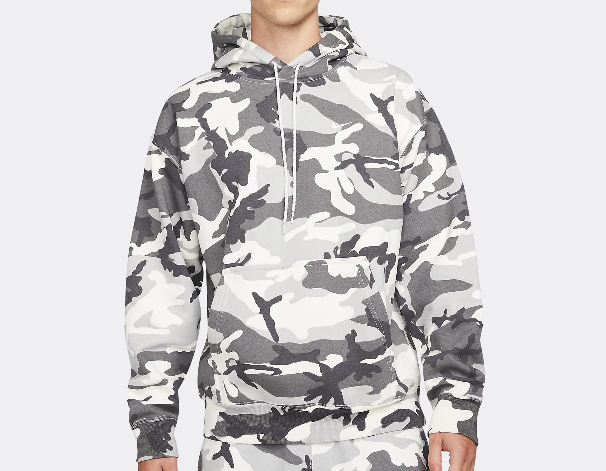 NIKE Hoodie NRG Camuflado Cinza