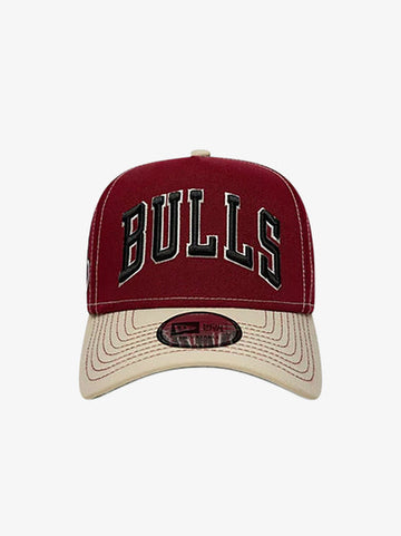 New Era Chapéu Chicago Bulls Cardinal