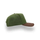 New Era  Chapéu  Los Angeles Dodgers Faux Suede E-Frame 9-Forty Olive