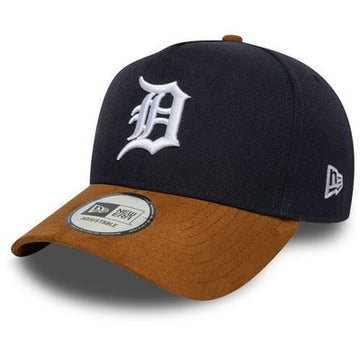 New Era  Chapéu  A-Frame Trucker Suede Detroit Tigers navy