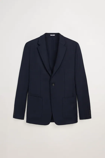 Zara Blazer Estrutura Lã