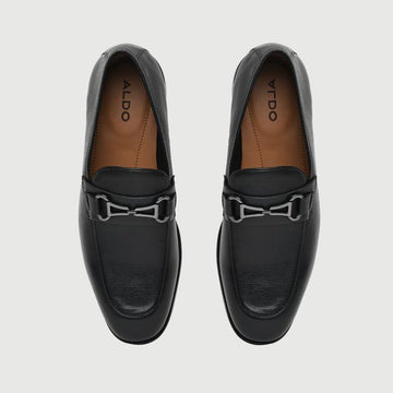 Aldo Mocassim Preta Com Detalhe